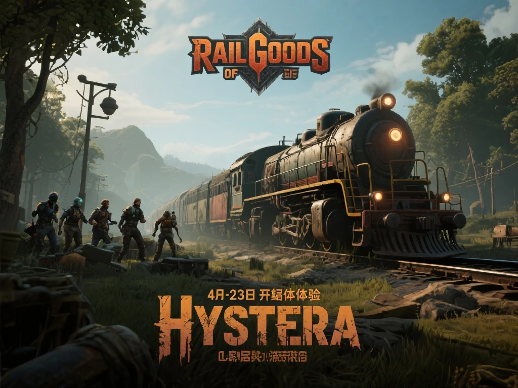 《RailGods of Hysterra》联手生存冒险，4月23日开启试玩！